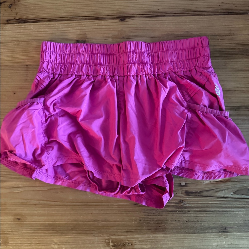 Women's Pink Athletic Shorts